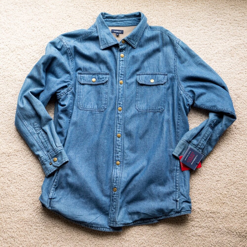 Jean Shirt Jacket - Mens (L)